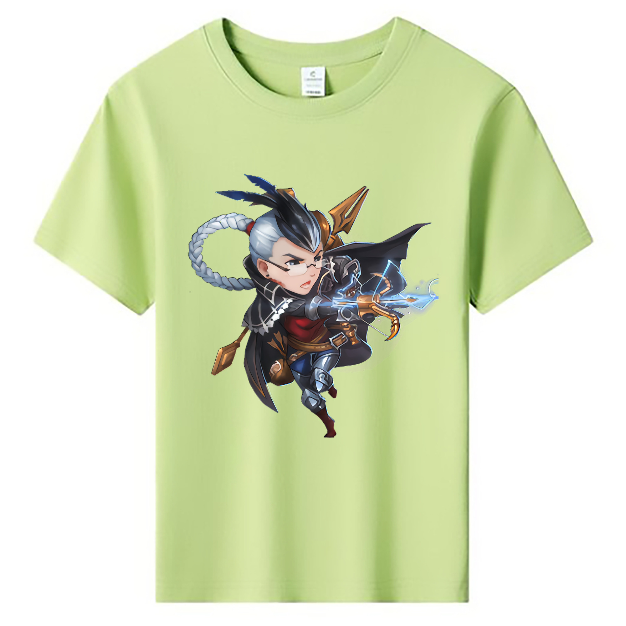 （画像用） リーグ・オブ・レジェンド League of Legends LOL 綿100％キッズTシャツ（フロントプリント）